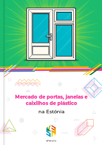 Mercado de portas, janelas e caixilhos de plástico na Estónia