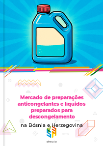 Mercado de preparações anticongelantes e líquidos preparados para descongelamento na Bósnia e Herzegovina