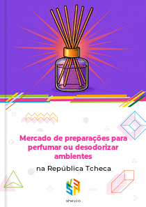 Mercado de preparações para perfumar ou desodorizar ambientes na República Tcheca