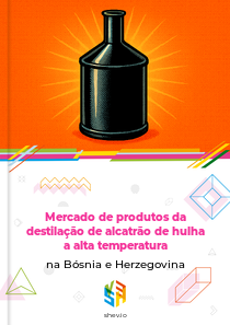 Mercado de produtos da destilação de alcatrão de hulha a alta temperatura na Bósnia e Herzegovina