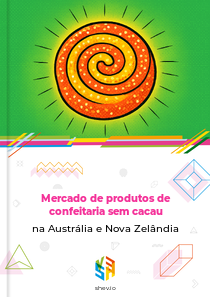 Mercado de produtos de confeitaria sem cacau na Austrália e Nova Zelândia