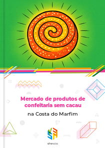 Mercado de produtos de confeitaria sem cacau na Costa do Marfim