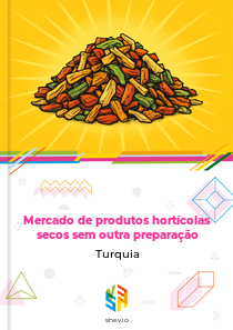 Mercado de produtos hortícolas secos sem outra preparação Turquia