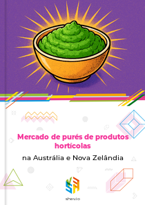 Mercado de purés de produtos hortícolas na Austrália e Nova Zelândia