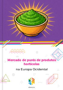 Mercado de purés de produtos hortícolas na Europa Ocidental