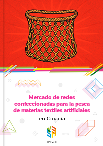 Mercado de redes confeccionadas para la pesca de materias textiles artificiales en Croacia