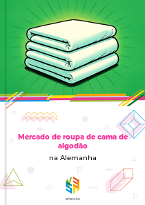 Mercado de roupa de cama de algodão na Alemanha