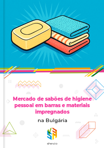 Mercado de sabões de higiene pessoal em barras e materiais impregnados na Bulgária