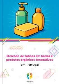 Mercado de sabões em barras e produtos orgânicos tensoativos em Portugal