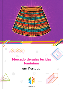 Mercado de saias tecidas femininas em Portugal