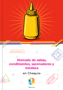 Mercado de salsas, condimentos, sazonadores y mostaza en Chequia