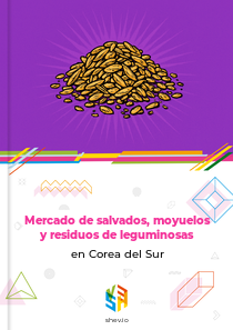 Mercado de salvados, moyuelos y residuos de leguminosas en Corea del Sur