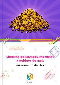 Mercado de salvados, moyuelos y residuos de maíz en América del Sur