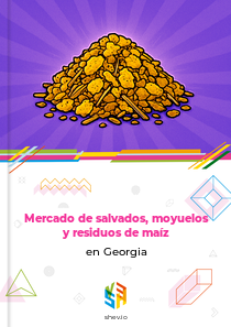 Mercado de salvados, moyuelos y residuos de maíz en Georgia