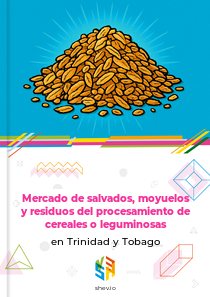 Mercado de salvados, moyuelos y residuos del procesamiento de cereales o leguminosas en Trinidad y Tobago