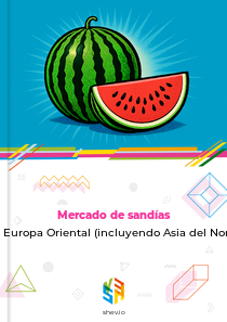Mercado de sandías en Europa Oriental (incluyendo Asia del Norte)