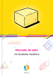 Mercado de sebo no Sudeste Asiático