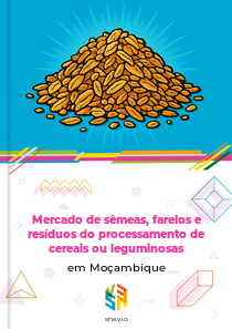 Mercado de sêmeas, farelos e resíduos do processamento de cereais ou leguminosas em Moçambique