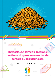 Mercado de sêmeas, farelos e resíduos do processamento de cereais ou leguminosas em Timor-Leste
