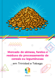 Mercado de sêmeas, farelos e resíduos do processamento de cereais ou leguminosas em Trinidad e Tobago
