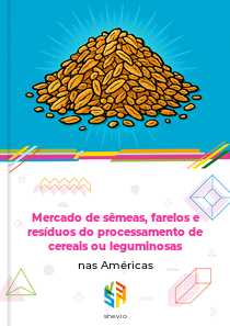 Mercado de sêmeas, farelos e resíduos do processamento de cereais ou leguminosas nas Américas