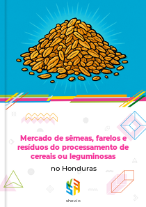 Mercado de sêmeas, farelos e resíduos do processamento de cereais ou leguminosas no Honduras