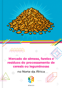 Mercado de sêmeas, farelos e resíduos do processamento de cereais ou leguminosas no Norte da África