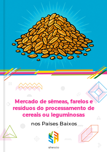 Mercado de sêmeas, farelos e resíduos do processamento de cereais ou leguminosas nos Países Baixos