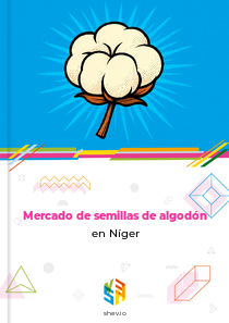 Mercado de semillas de algodón en Níger