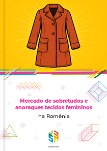 Mercado de sobretudos e anoraques tecidos femininos na Romênia