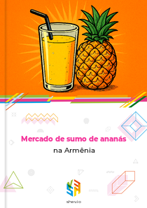 Mercado de sumo de ananás na Armênia
