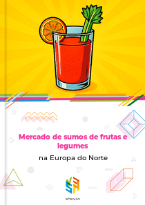 Mercado de sumos de frutas e legumes na Europa do Norte