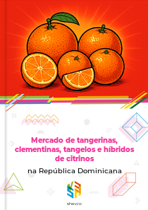 Mercado de tangerinas, clementinas, tangelos e híbridos de citrinos na República Dominicana