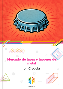 Mercado de tapas y tapones de metal en Croacia