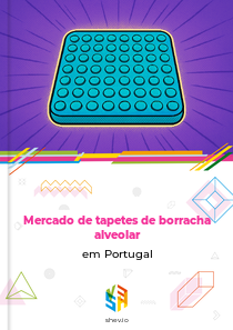 Mercado de tapetes de borracha alveolar em Portugal