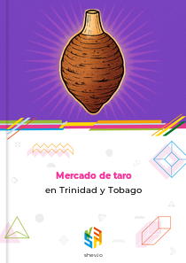 Mercado de taro en Trinidad y Tobago