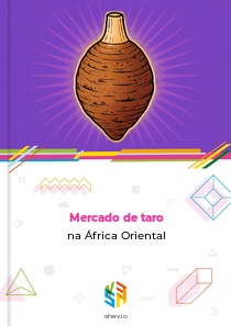 Mercado de taro na África Oriental