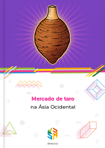 Mercado de taro na Ásia Ocidental