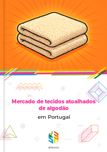 Mercado de tecidos atoalhados de algodão em Portugal