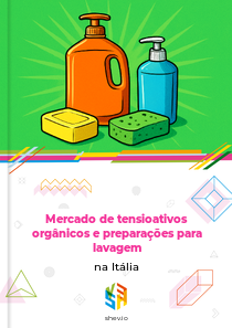 Mercado de tensioativos orgânicos e preparações para lavagem na Itália
