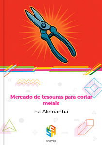 Mercado de tesouras para cortar metais na Alemanha