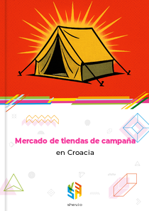 Mercado de tiendas de campaña en Croacia