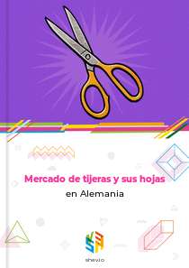 Mercado de tijeras y sus hojas en Alemania