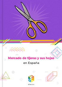 Mercado de tijeras y sus hojas en España