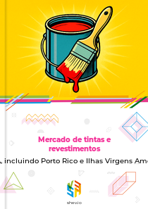 Mercado de tintas e revestimentos em EUA, incluindo Porto Rico e Ilhas Virgens Americanas