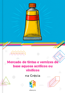 Mercado de tintas e vernizes de base aquosa acrílicos ou vinílicos na Grécia