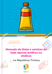 Mercado de tintas e vernizes de base aquosa acrílicos ou vinílicos na República Tcheca