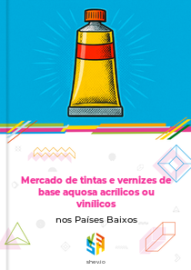 Mercado de tintas e vernizes de base aquosa acrílicos ou vinílicos nos Países Baixos