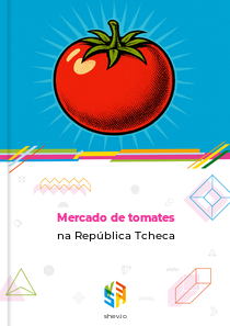 Mercado de tomates na República Tcheca