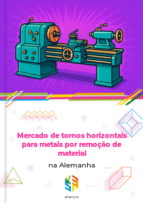 Mercado de tornos horizontais para metais por remoção de material na Alemanha